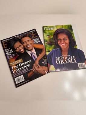 ESSENCE Magazine – Michelle and Barack Obama Cover LIKE NEW
